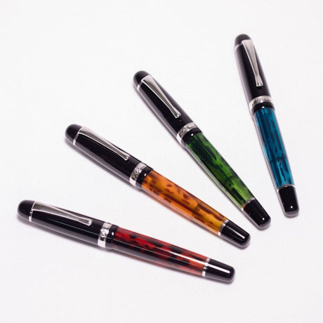 Opus 88 Jazz Green Fountain pen - SCOOBOO - OP88_JZZ_GRN_FPEF_97010723_EF - Fountain Pen