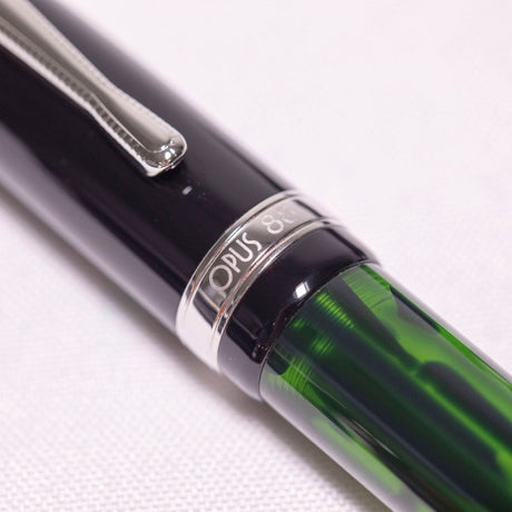 Opus 88 Jazz Green Fountain pen - SCOOBOO - OP88_JZZ_GRN_FPEF_97010723_EF - Fountain Pen