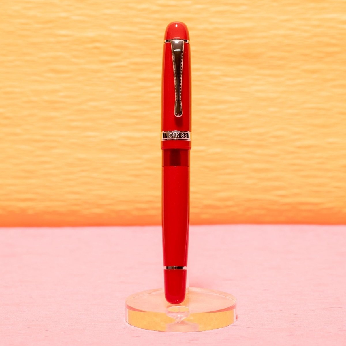Opus 88 Jazz Solid Red Fountain pen - SCOOBOO - OP88_JZZ_SLDRED_FPEF_97010726_EF - Fountain Pen