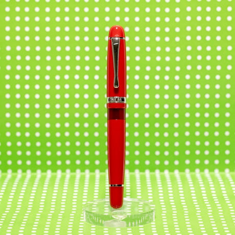 Opus 88 Jazz Solid Red Fountain pen - SCOOBOO - OP88_JZZ_SLDRED_FPEF_97010726_EF - Fountain Pen