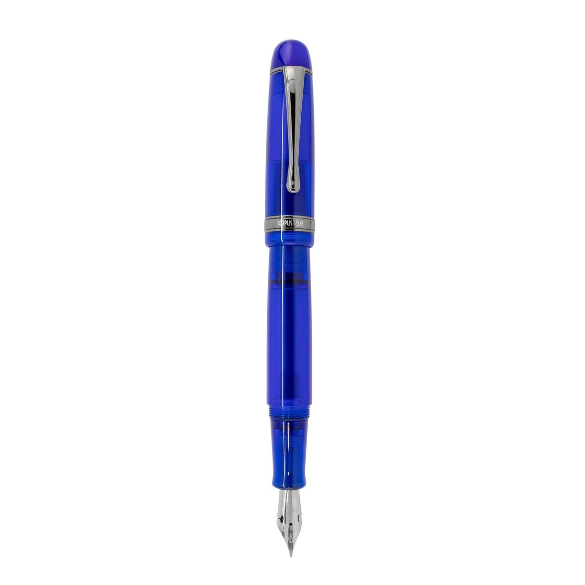 Opus 88 Jazz Transparent Blue Fountain pen - SCOOBOO - OP88_JZZ_TRNS_BLU_FPEF_97010732_EF - Fountain Pen