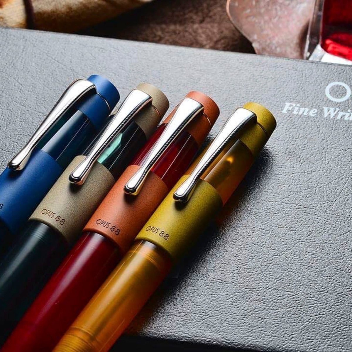 Opus 88 Koloro Blue Fountain pen - SCOOBOO - OP88_KLRO_BLU_FPEF_96083902_EF - Fountain Pen