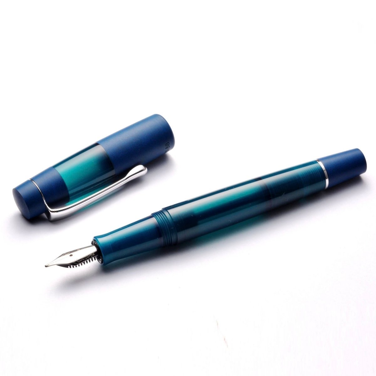 Opus 88 Koloro Blue Fountain pen - SCOOBOO - OP88_KLRO_BLU_FPEF_96083902_EF - Fountain Pen