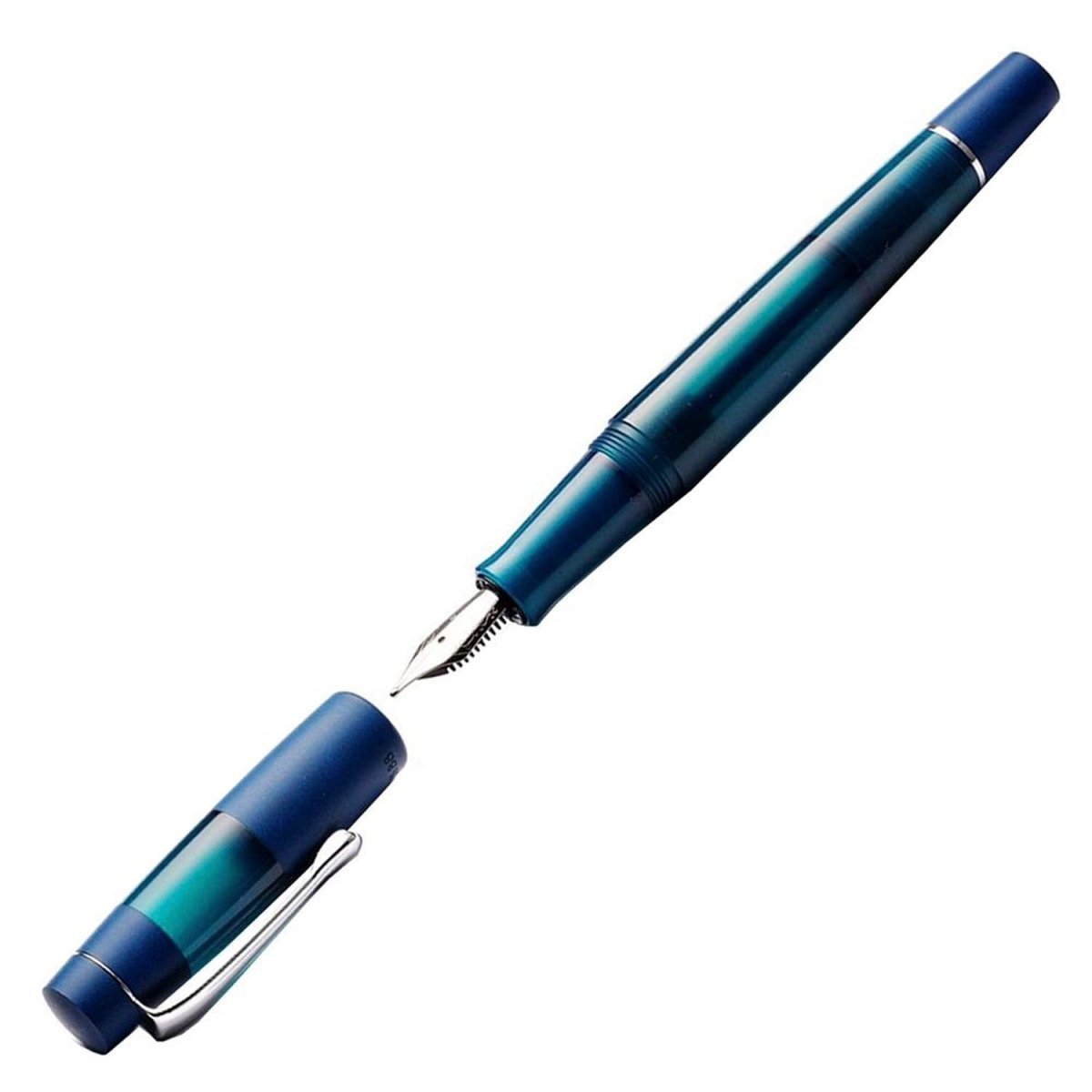 Opus 88 Koloro Blue Fountain pen - SCOOBOO - OP88_KLRO_BLU_FPEF_96083902_EF - Fountain Pen