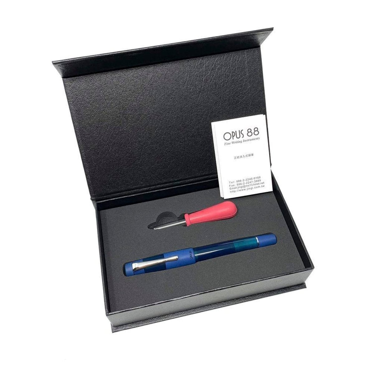 Opus 88 Koloro Blue Fountain pen - SCOOBOO - OP88_KLRO_BLU_FPEF_96083902_EF - Fountain Pen