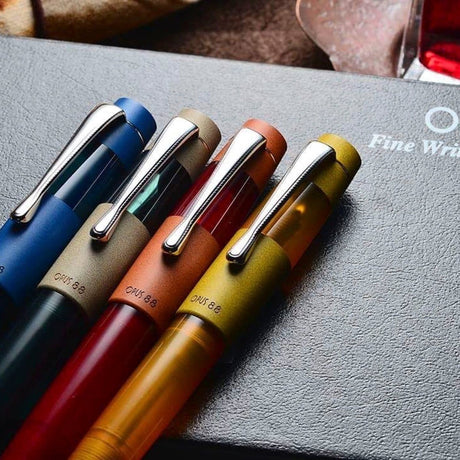 Opus 88 Koloro Orange Fountain pen - SCOOBOO - OP88_KLRO_ORN_FPEF_96083903_EF - Fountain Pen