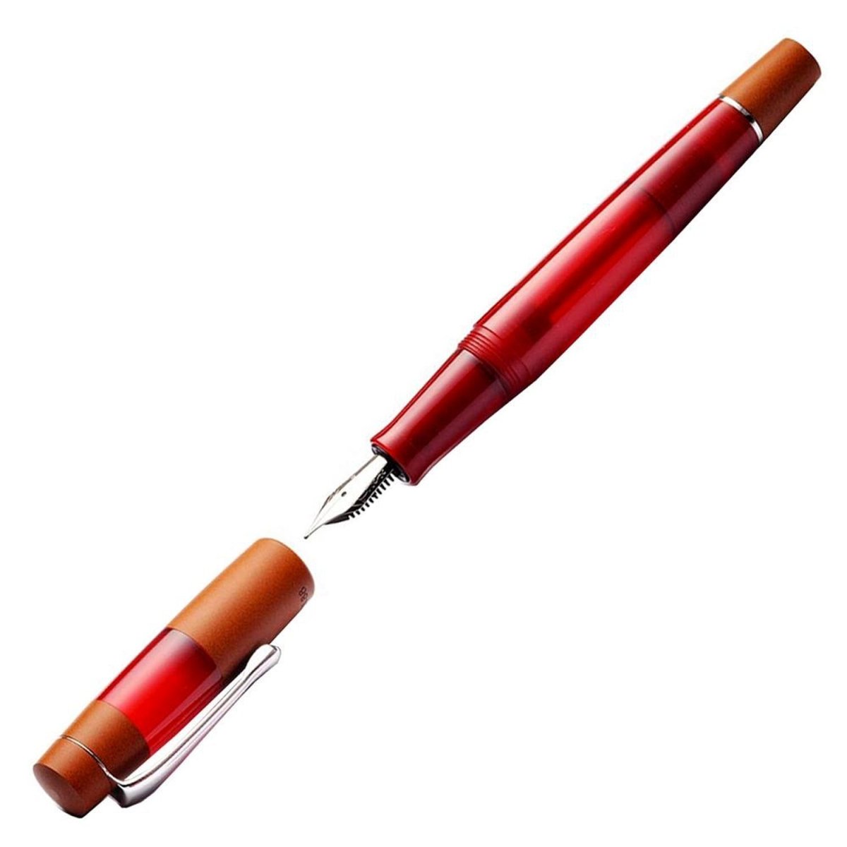 Opus 88 Koloro Red Fountain pen - SCOOBOO - OP88_KLRO_RED_FPEF_96083905_EF - Fountain Pen