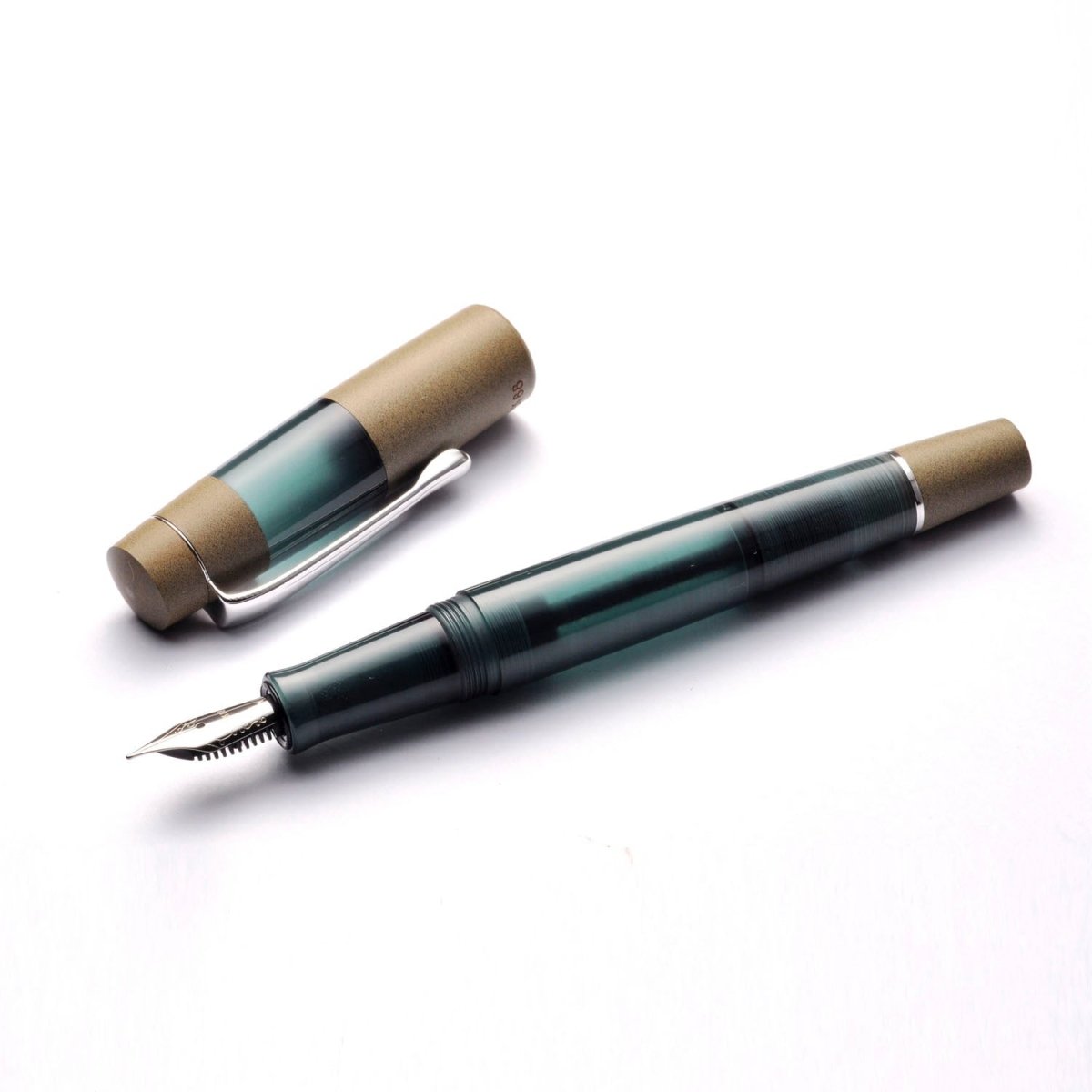 Opus 88 Koloro Teal Fountain pen - SCOOBOO - OP88_KLRO_TEAL_FPEF_96083901_EF - Fountain Pen