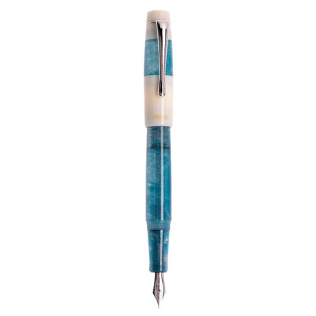 Opus 88 Koloro White/Blue Fountain pen - SCOOBOO - OP88_KLRO_WHTBLU_FPEF_96083908_EF - Fountain Pen