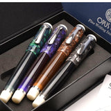 Opus 88 Omar Green Fountain pen - SCOOBOO - OP88_OMR_GRN_FPEF_96087612_EF - Fountain Pen