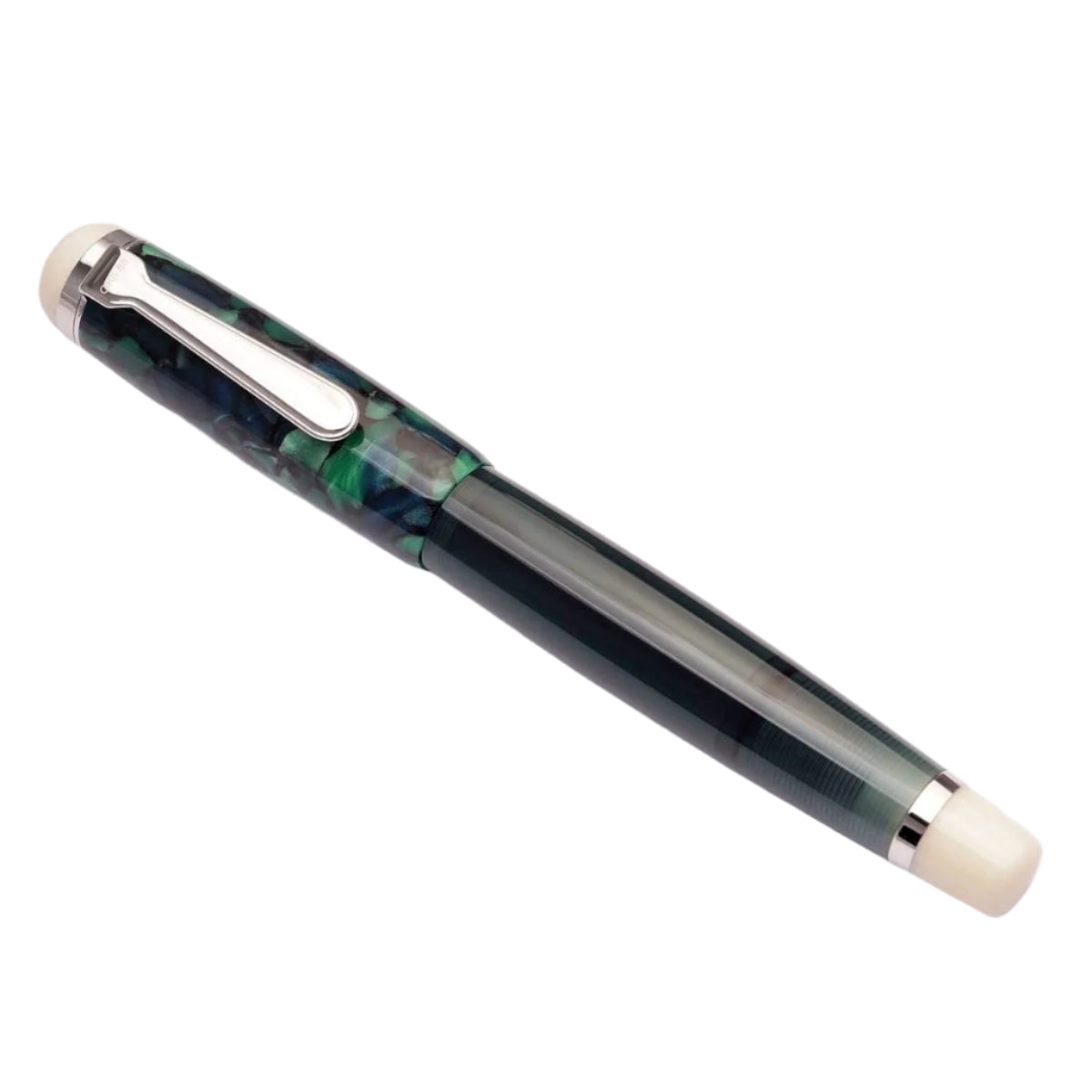 Opus 88 Omar Green Fountain pen - SCOOBOO - OP88_OMR_GRN_FPEF_96087612_EF - Fountain Pen