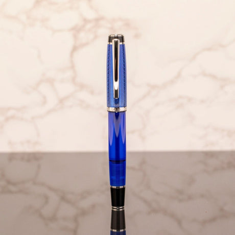 Opus 88 Opera Blue Arrow Fountain pen - SCOOBOO - OP88_OPR_BLUARW_FPEF_98041204_EF - Fountain Pen