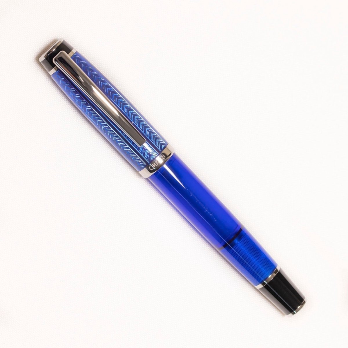 Opus 88 Opera Blue Arrow Fountain pen - SCOOBOO - OP88_OPR_BLUARW_FPEF_98041204_EF - Fountain Pen