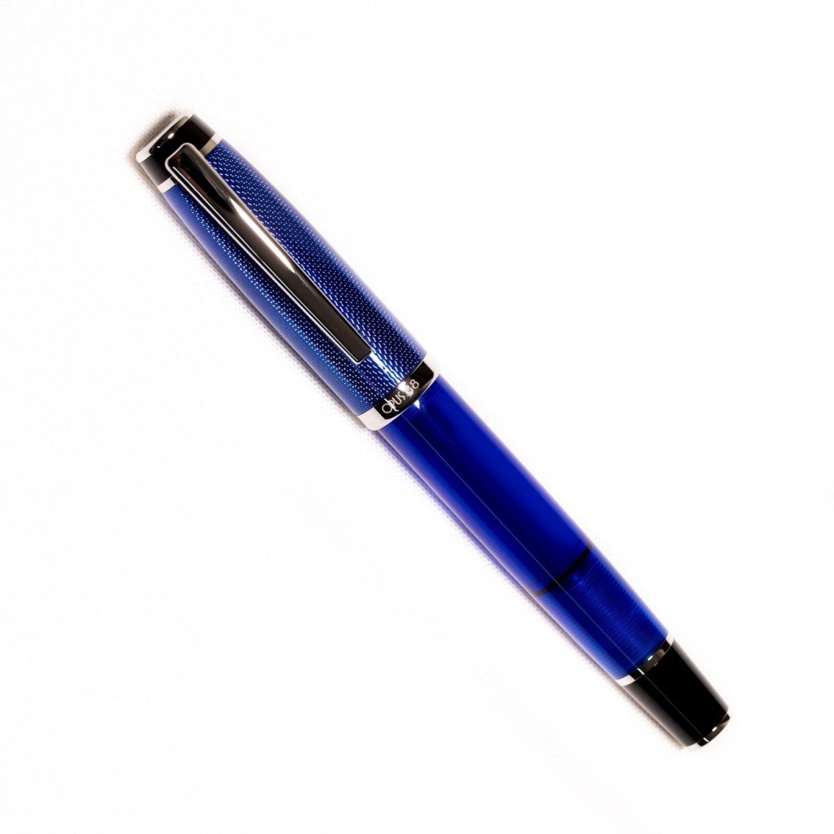 Opus 88 Opera Blue Dot Fountain pen - SCOOBOO - OP88_OPR_BLUDOT_FPEF_98041208_EF - Fountain Pen