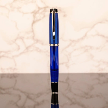 Opus 88 Opera Blue Dot Fountain pen - SCOOBOO - OP88_OPR_BLUDOT_FPEF_98041208_EF - Fountain Pen