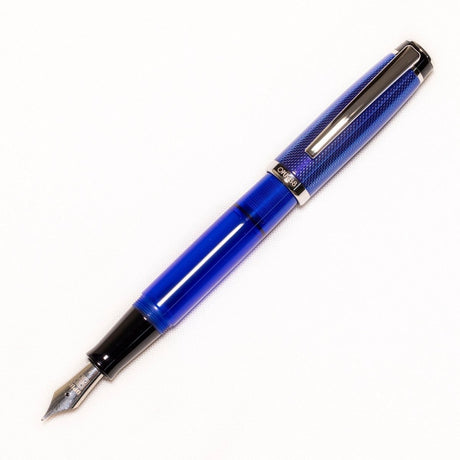 Opus 88 Opera Blue Dot Fountain pen - SCOOBOO - OP88_OPR_BLUDOT_FPEF_98041208_EF - Fountain Pen