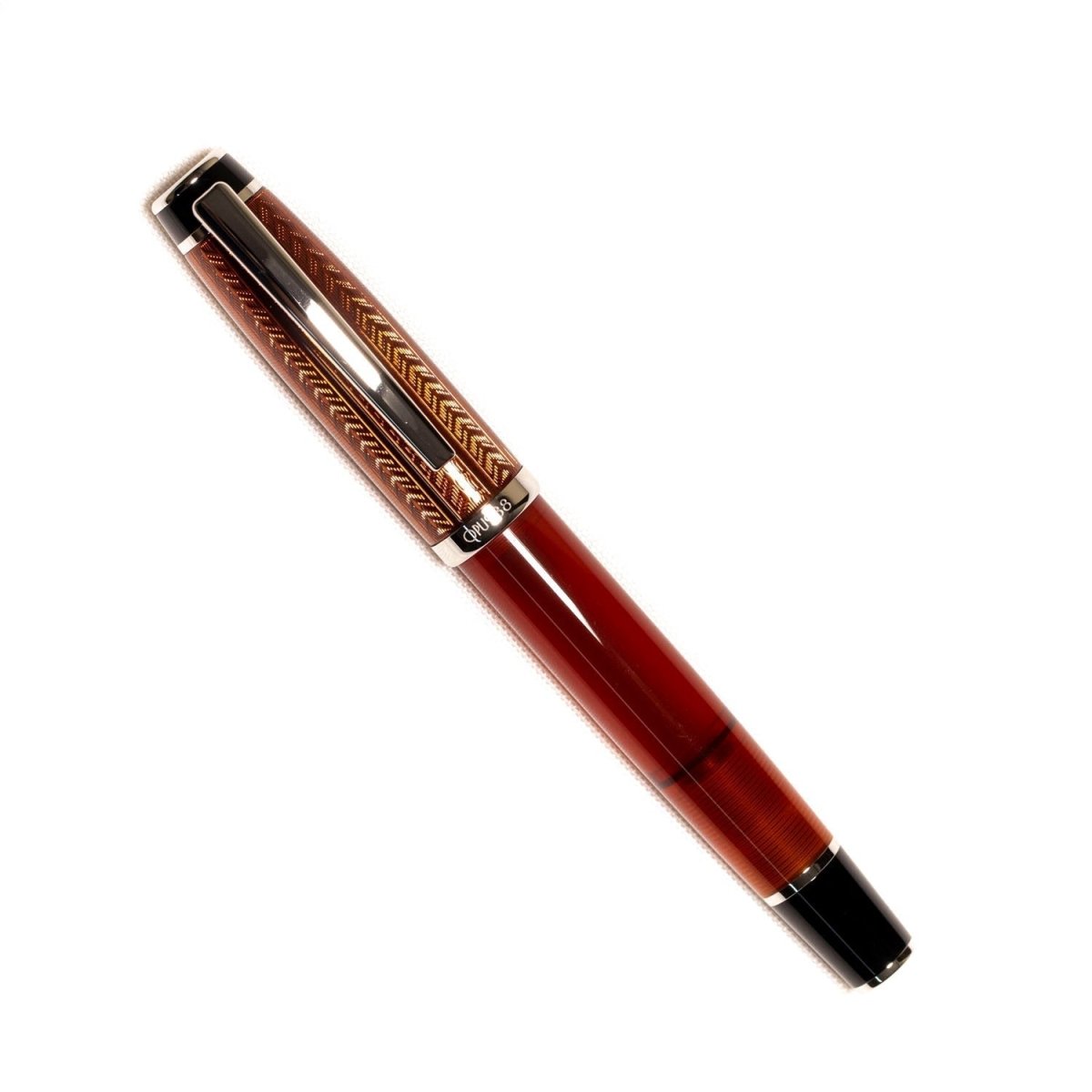 Opus 88 Opera Brown Arrow Fountain pen - SCOOBOO - OP88_OPR_BRWARW_FPEF_98041202_EF - Fountain Pen