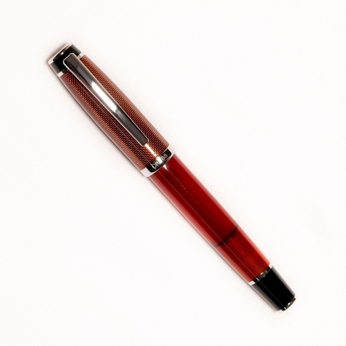 Opus 88 Opera Brown Dot Fountain pen - SCOOBOO - OP88_OPR_BRWDOT_FPEF_98041206_EF - Fountain Pen