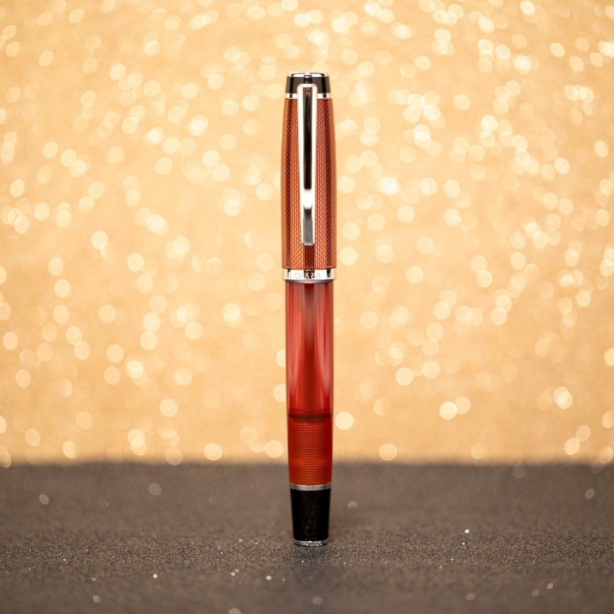 Opus 88 Opera Brown Dot Fountain pen - SCOOBOO - OP88_OPR_BRWDOT_FPEF_98041206_EF - Fountain Pen