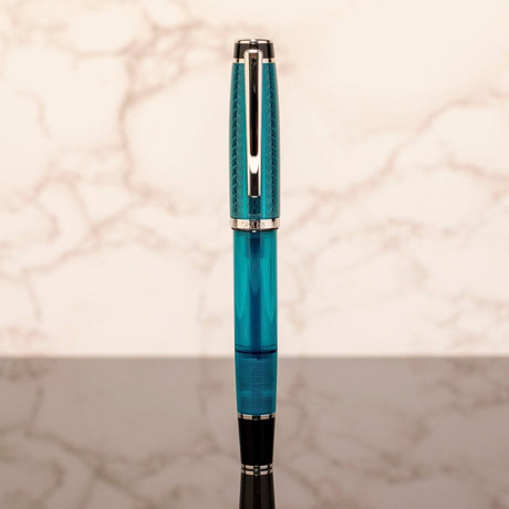 Opus 88 Opera Green Arrow Fountain pen - SCOOBOO - OP88_OPR_GRNARW_FPEF_98041203_EF - Fountain Pen