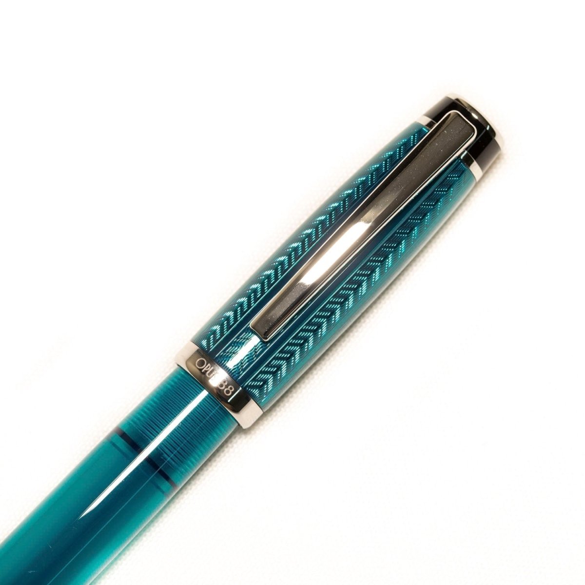 Opus 88 Opera Green Arrow Fountain pen - SCOOBOO - OP88_OPR_GRNARW_FPEF_98041203_EF - Fountain Pen