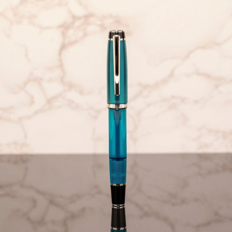 Opus 88 Opera Green Dot Fountain pen - SCOOBOO - OP88_OPR_GRNDOT_FPEF_98041207_EF - Fountain Pen