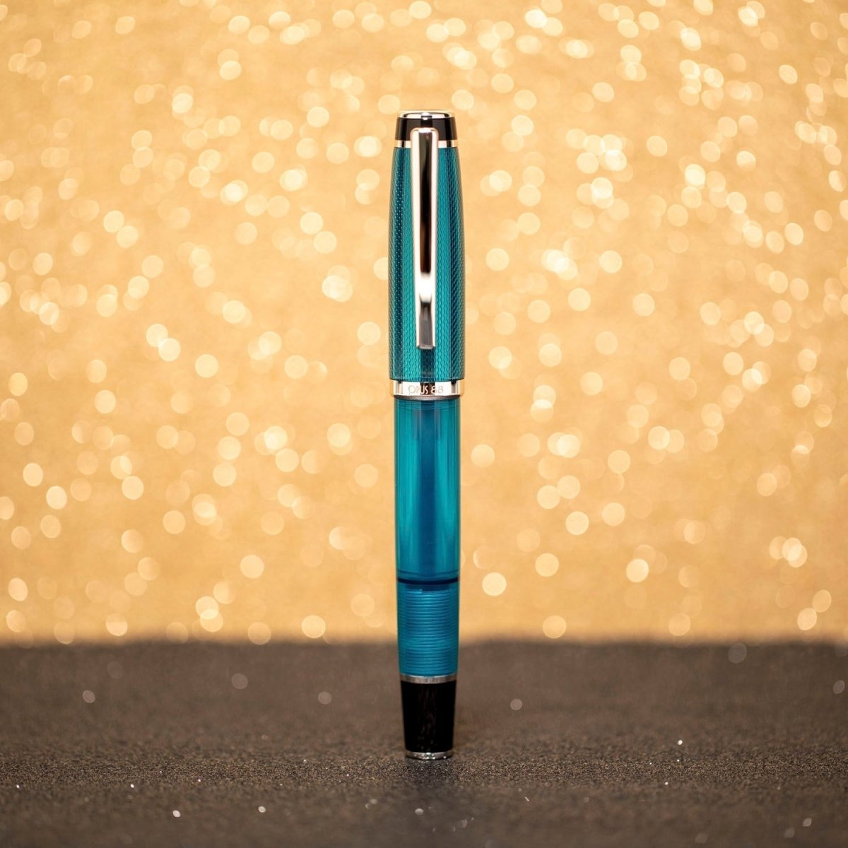 Opus 88 Opera Green Dot Fountain pen - SCOOBOO - OP88_OPR_GRNDOT_FPEF_98041207_EF - Fountain Pen