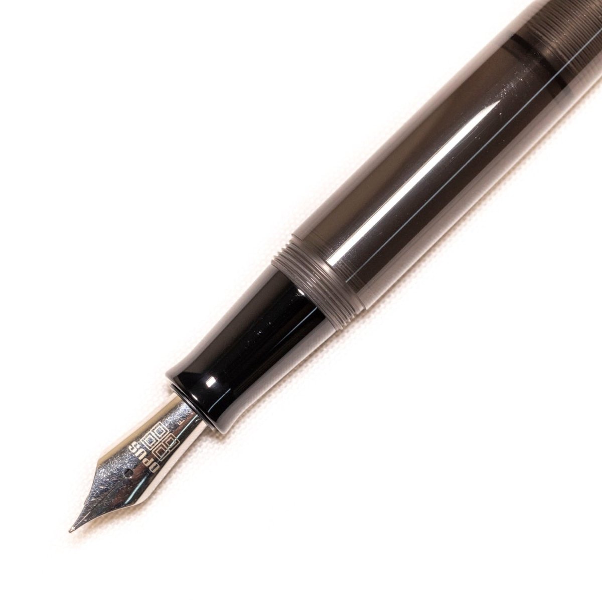 Opus 88 Opera Grey Arrow Fountain pen - SCOOBOO - OP88_OPR_GRYARW_FPEF_98041201_EF - Fountain Pen