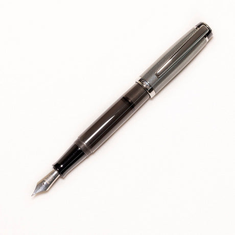 Opus 88 Opera Grey Dot Fountain pen - SCOOBOO - OP88_OPR_GRYDOT_FPEF_98041205_EF - Fountain Pen