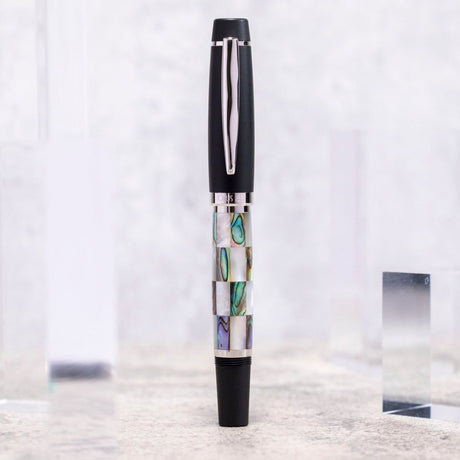 Opus 88 Shell Check Fountain pen - SCOOBOO - OP88_SHL_CHK_FPEF_98031501_EF - Fountain Pen