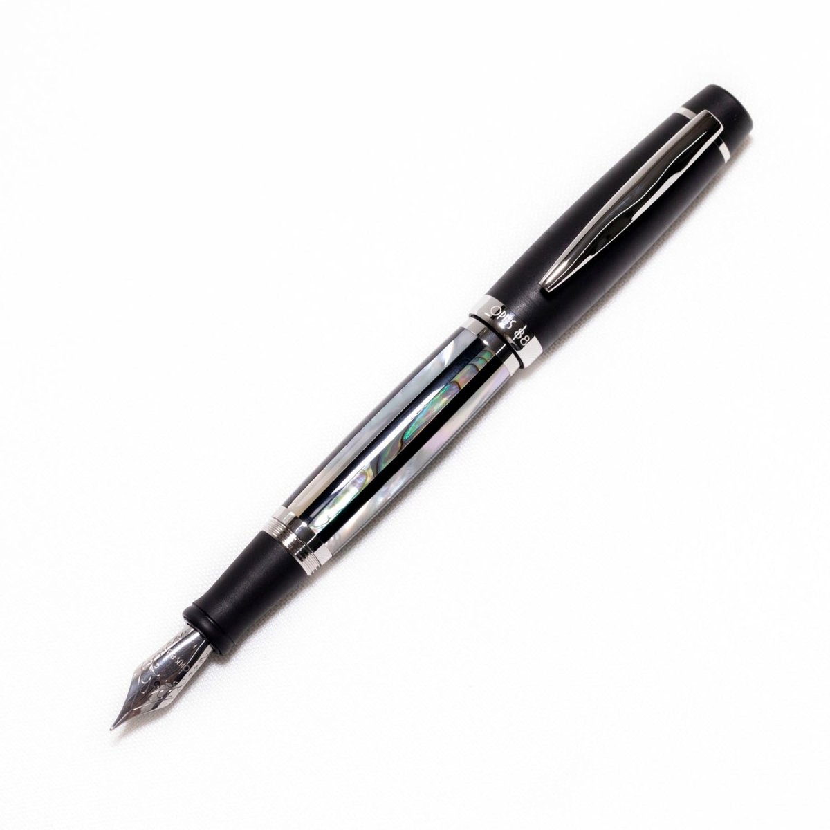 Opus 88 Shell Stripe Fountain pen - SCOOBOO - OP88_SHL_STR_FPEF_98031503_EF - Fountain Pen