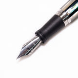 Opus 88 Shell Stripe Fountain pen - SCOOBOO - OP88_SHL_STR_FPEF_98031503_EF - Fountain Pen