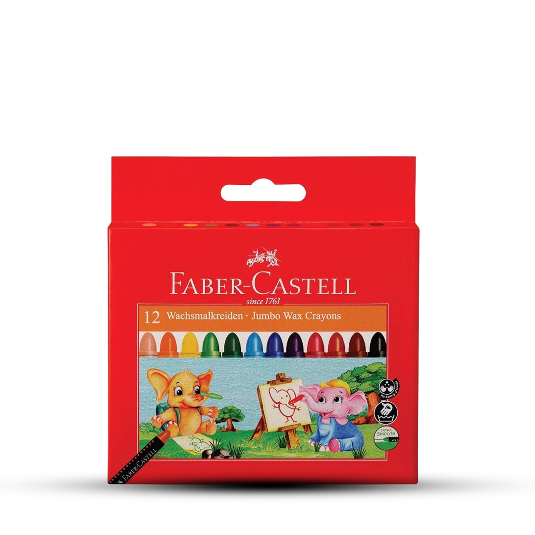 Faber-Castell Jumbo Wax Caryons