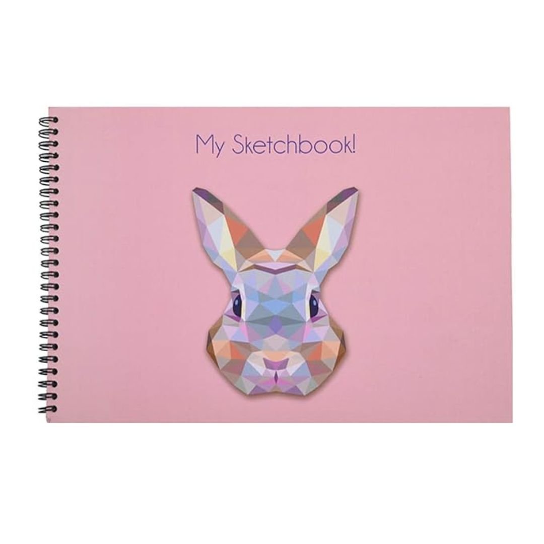 Papboo A4 & A5 Artist Sketchbook - SCOOBOO - RabbitA5 - Sketch & Drawing Pad