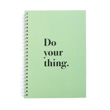 Papboo A5 Easy to Carry Re - writeable/Reusable A5 Notebook With Fine Tip Marker - SCOOBOO - Rd Thing - notebook