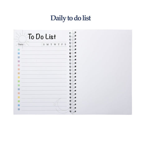 Papboo A5 Easy to Carry Re - writeable/Reusable A5 Notebook With Fine Tip Marker - SCOOBOO - RDWhite - notebook