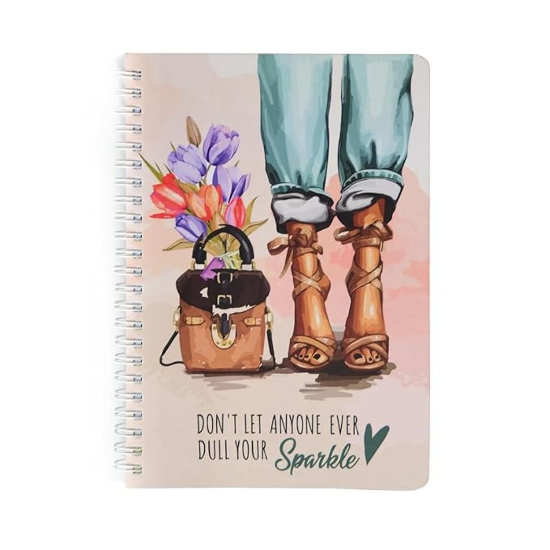 Papboo A5 Hardcover, Hardbound Daily Planner - SCOOBOO - DPSparkle - Planners