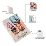 Papboo A5 Hardcover, Hardbound Daily Planner - SCOOBOO - DPSparkle - Planners