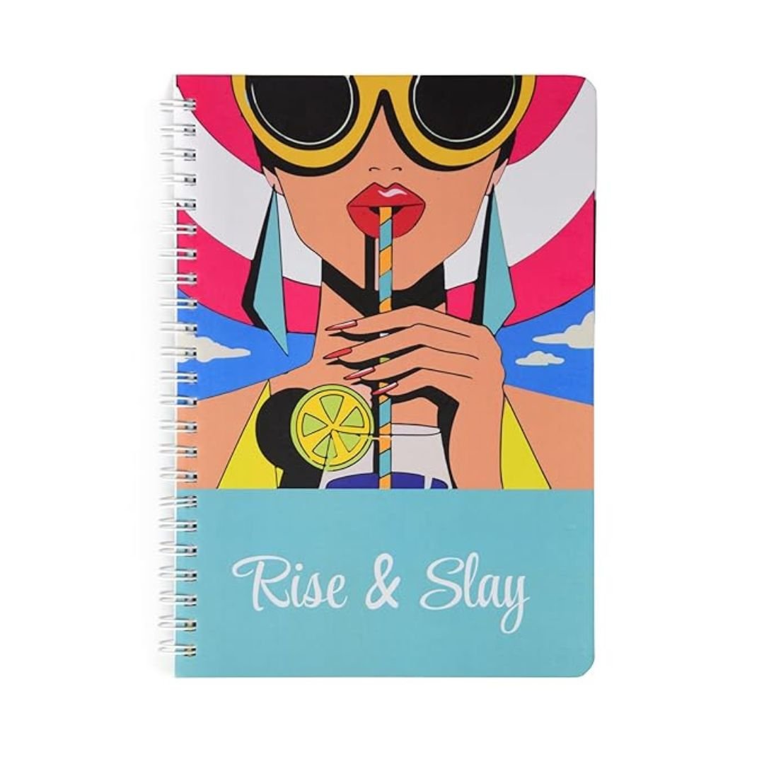 Papboo A5 Hardcover, Hardbound Daily Planner - SCOOBOO - DPRise&Slay - Planners