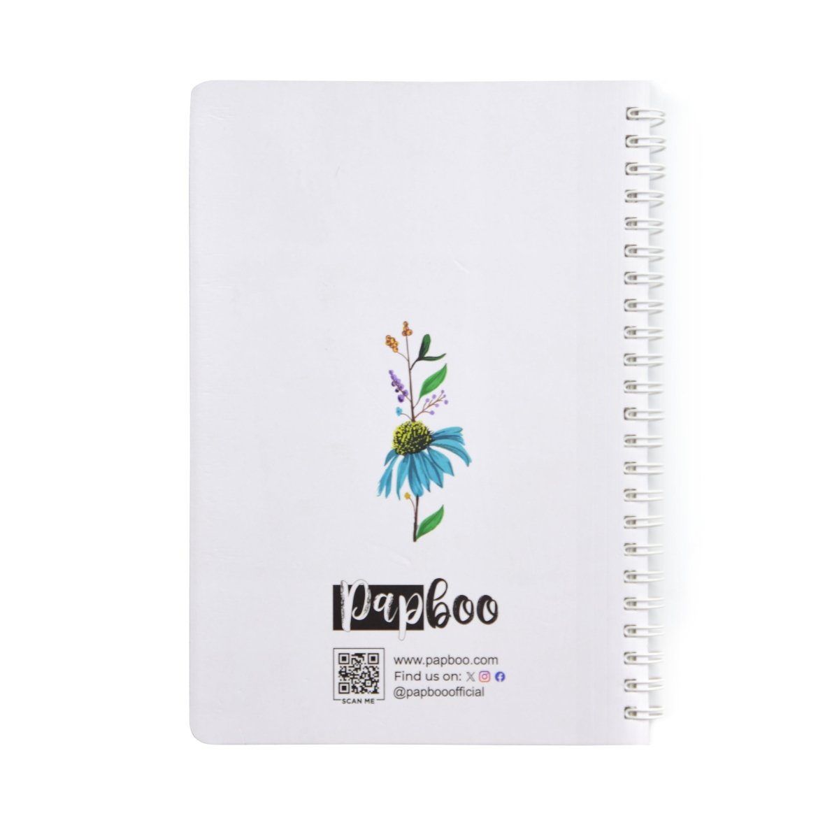 Papboo A5 Hardcover, Hardbound Daily Planner - SCOOBOO - DPBlossom - Planners