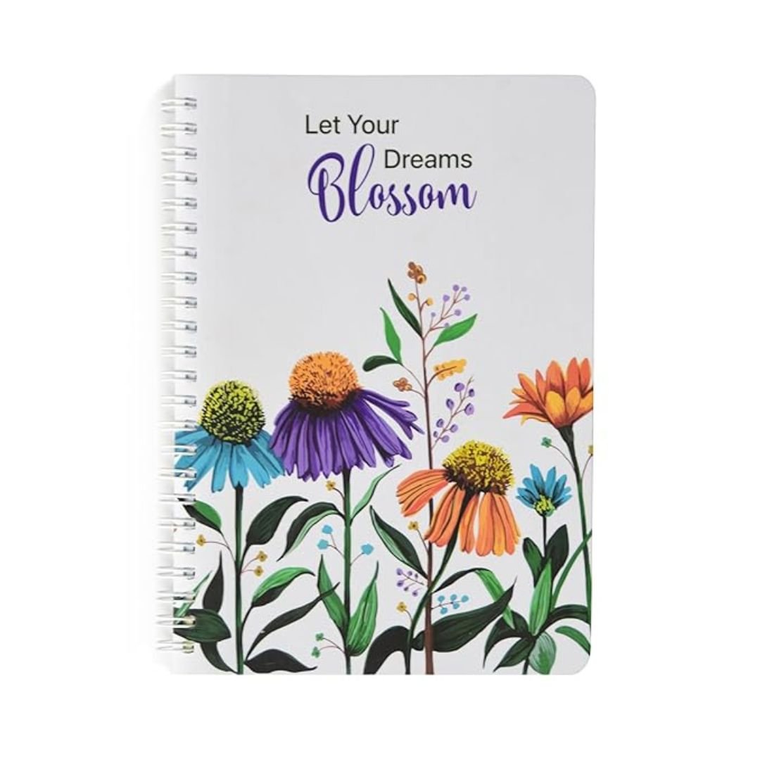 Papboo A5 Hardcover, Hardbound Daily Planner - SCOOBOO - DPBlossom - Planners