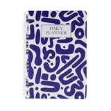 Papboo A5 Hardcover, Hardbound Daily Planner - SCOOBOO - DPBlue White - Planners