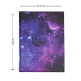 Papboo Hardcover Notebook Diary - SCOOBOO - GalaxyHB - Ruled