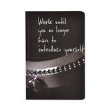 Papboo Plain Soft Bound Notebook A5 - SCOOBOO - Workuntill P - Ruled