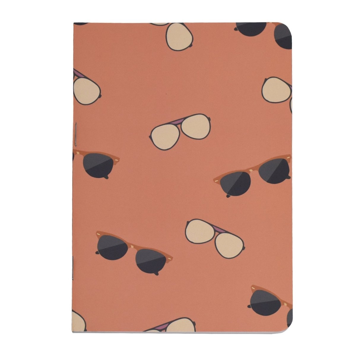 Papboo Set Of 4 Unruled Notebooks - SCOOBOO - Plain