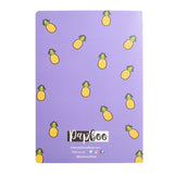 Papboo Set Of 4 Unruled Notebooks - SCOOBOO - Plain