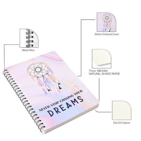 Papboo Spiral Wiro Notebook - SCOOBOO - DreamsWiro - Notebook