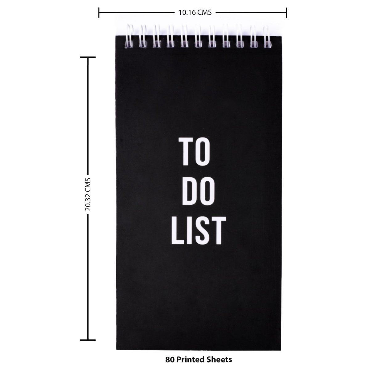 Papboo To Do List - SCOOBOO - Black To Do - To - Do - Lists