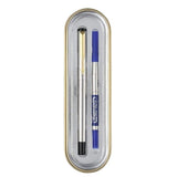 Parker Moments Vector Stainless Steel Reffilable Roller Ball Pen - SCOOBOO - 9000025350 - Roller Ball Pen