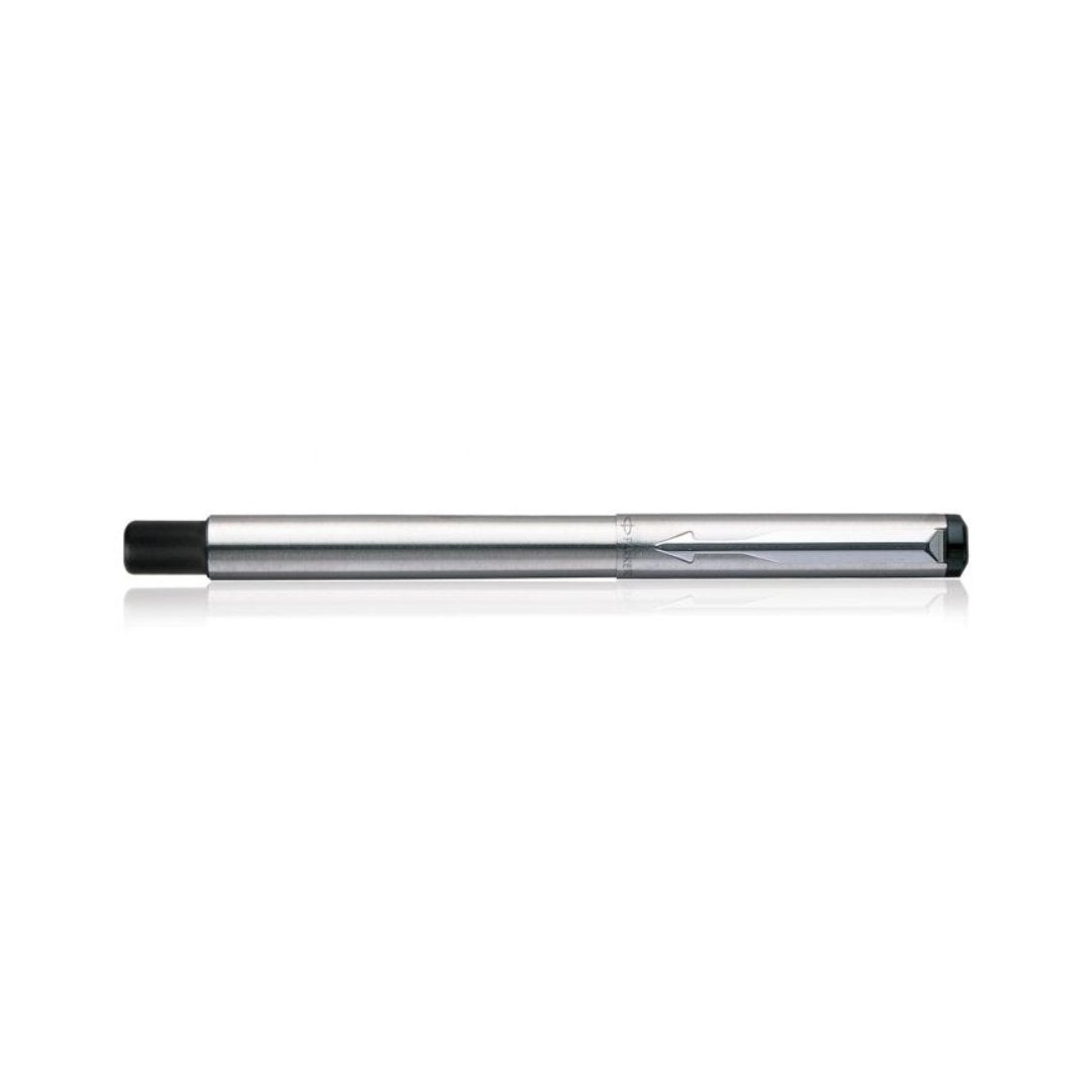 Parker Vector Stainless Steel Chrome Trim Fountain pen - SCOOBOO - 9000013673 - Fountain Pen